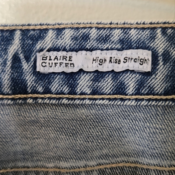 Dear John Light Wash Straight Leg Jeans Size 32 - Picture 5 of 6